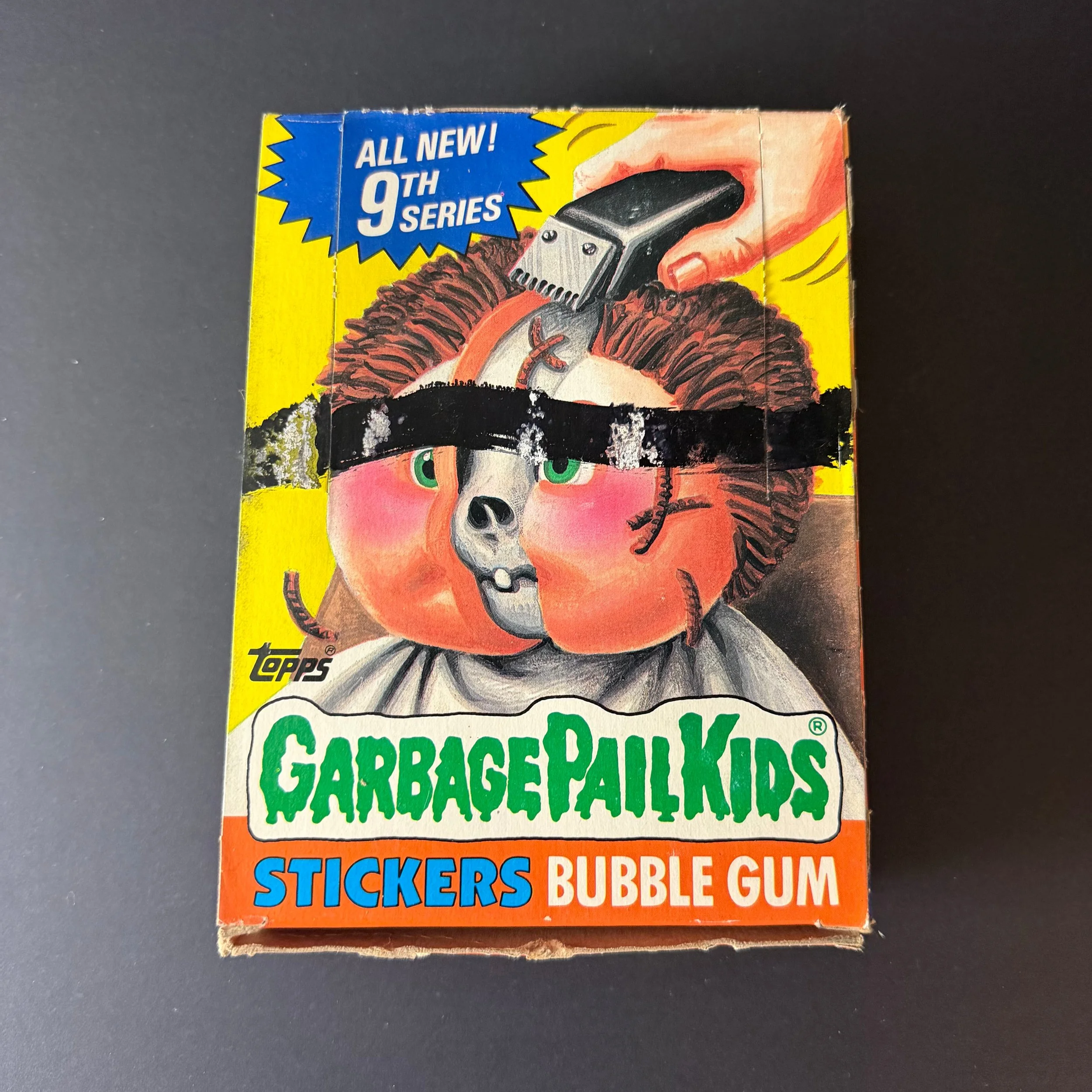 Topps Original Series 9 Box with 48 PKS - With 25 cent (Black Line On Box)