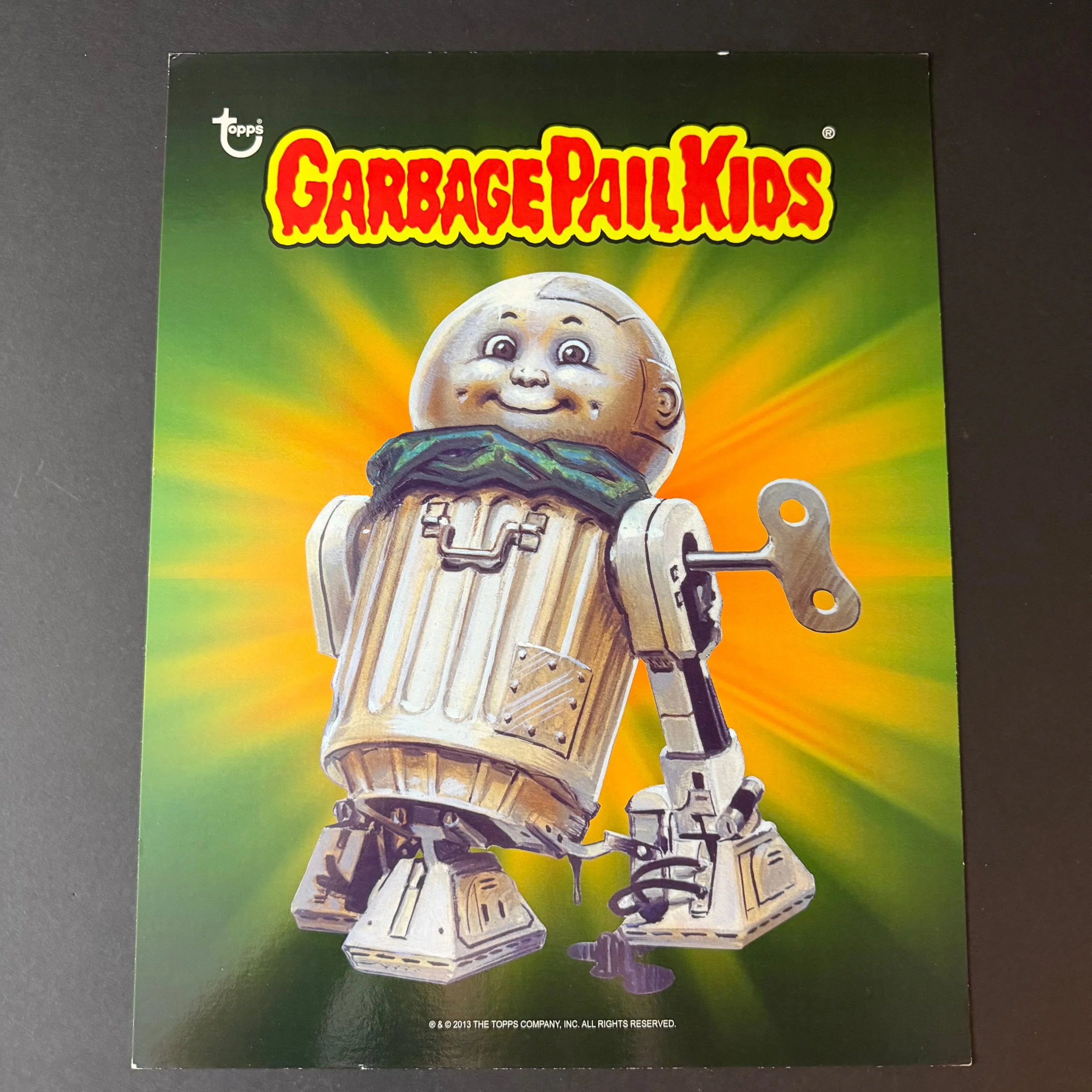 GARBAGE PAIL KIDS ASHCAN ANDY TOPPS POSTER OS1 JOHN POUND 2013