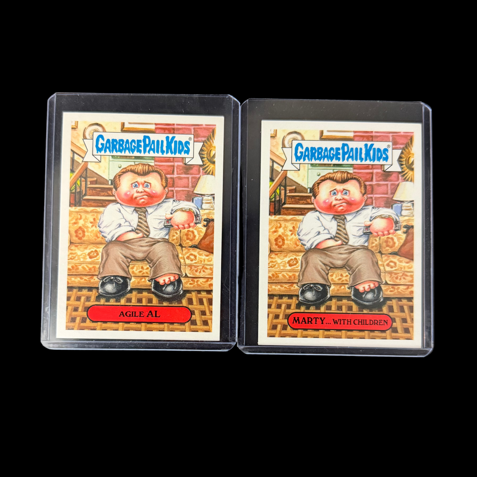 GARBAGE PAIL KIDS GROSS CARD CON PROMO AGILE AL 1A & 1B 2019