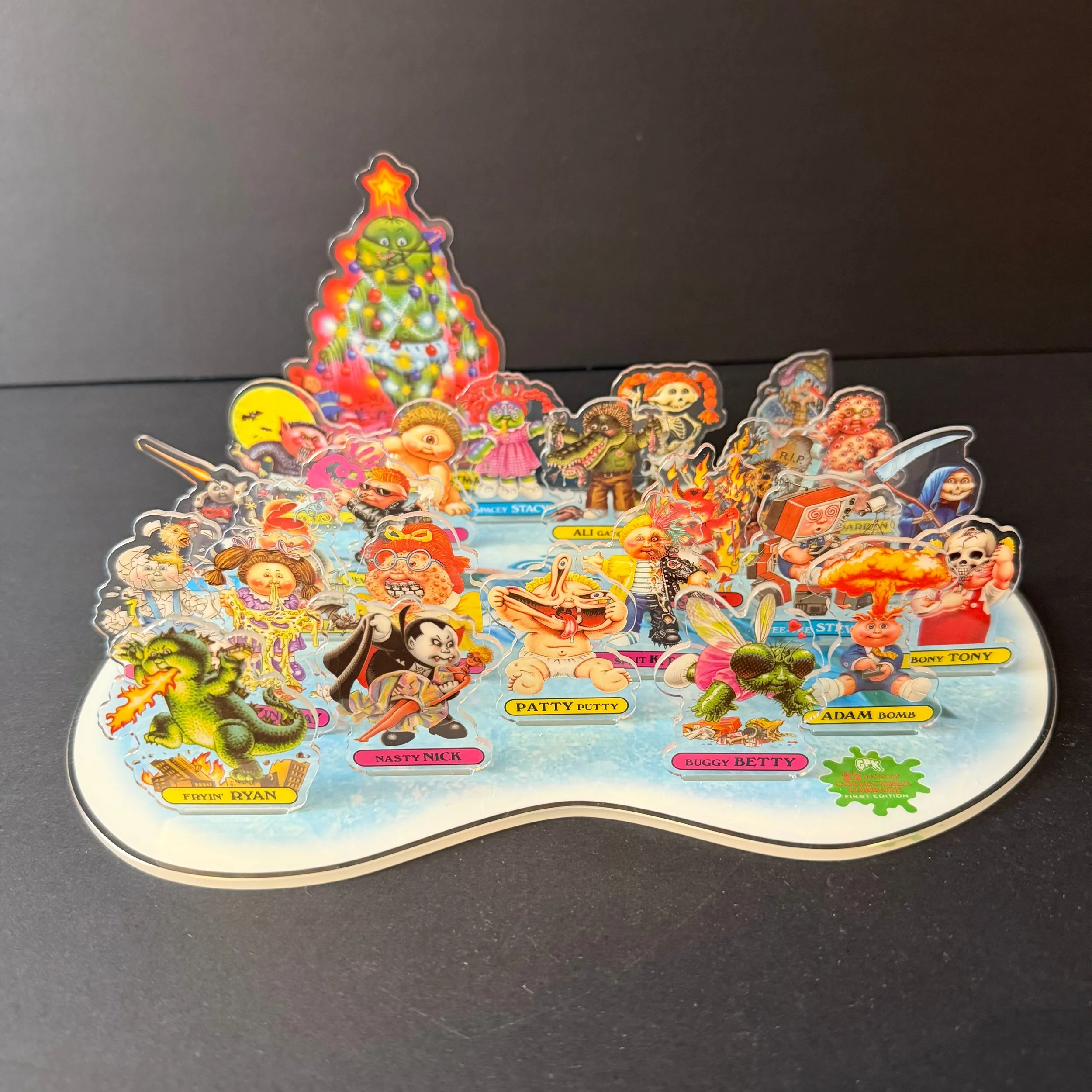 Garbage Pail Kids 2020 Advent Calendar – 25 Piece Set w/ Display Stand GPK