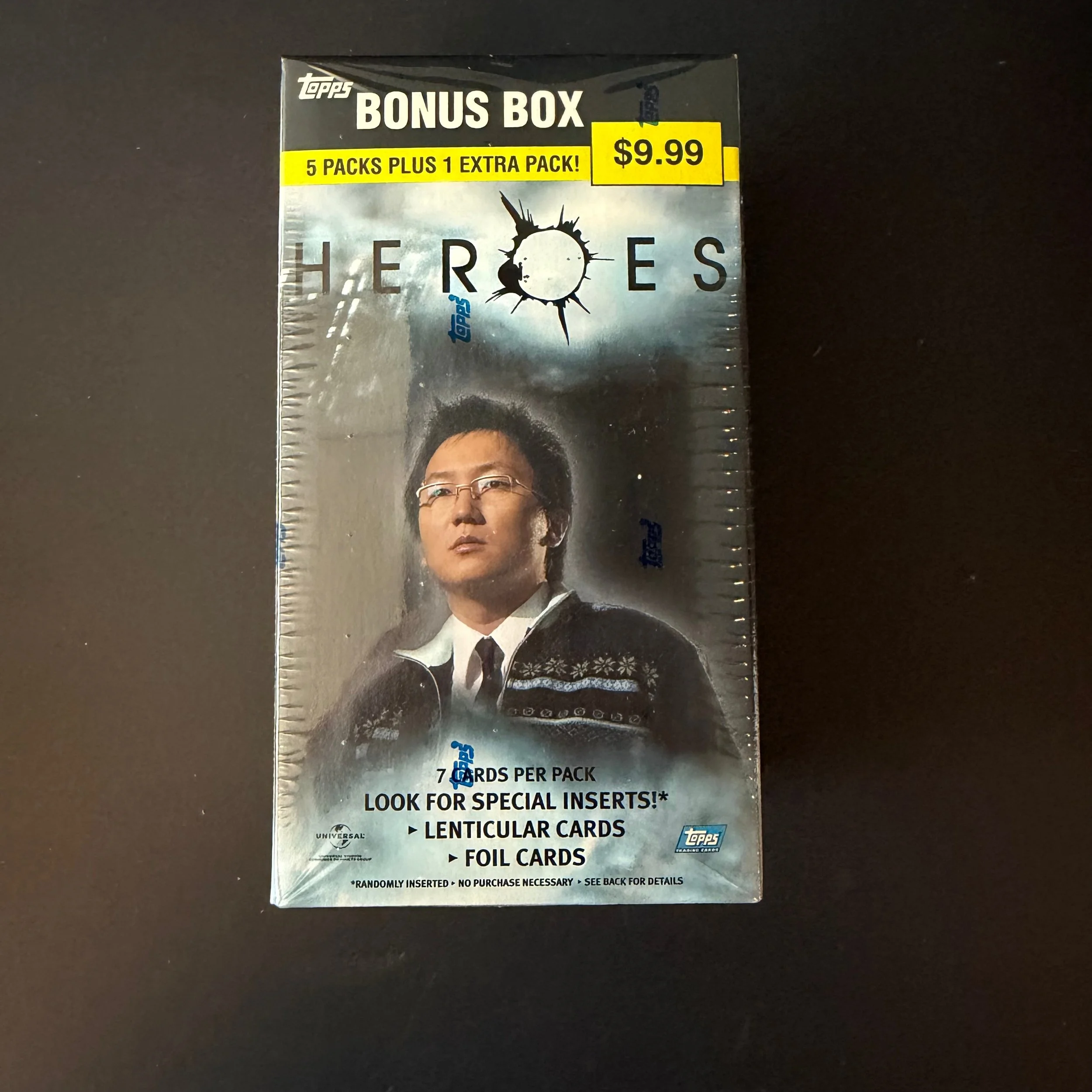 HEROES TV Series Trading Card Bonus Box 2008 Topps SEALED 6 Packs