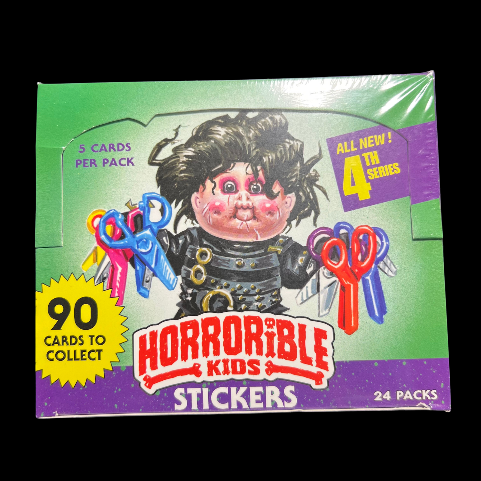 HORRORIBLE KIDS SERIES 4 BOX MARK PINGITORE SEALED- 90 CARDS
