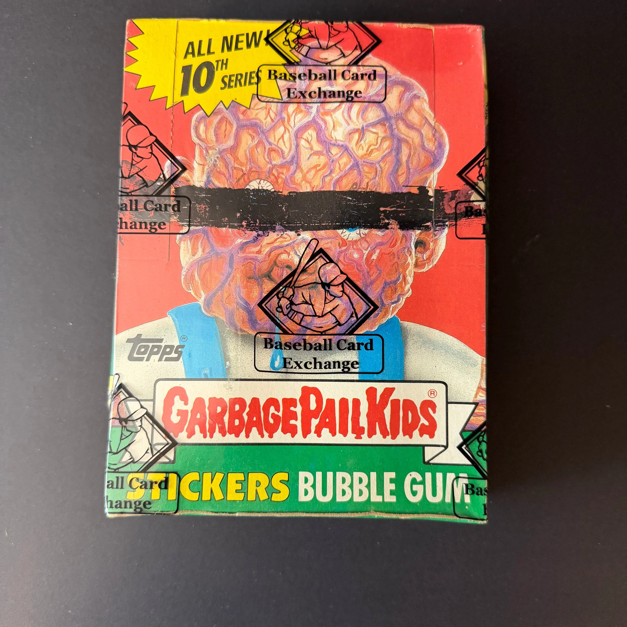 Topps Original Series 10 BBCE WRAPPED Box with 48 PKS-with 25 cent (Black Line On Box)