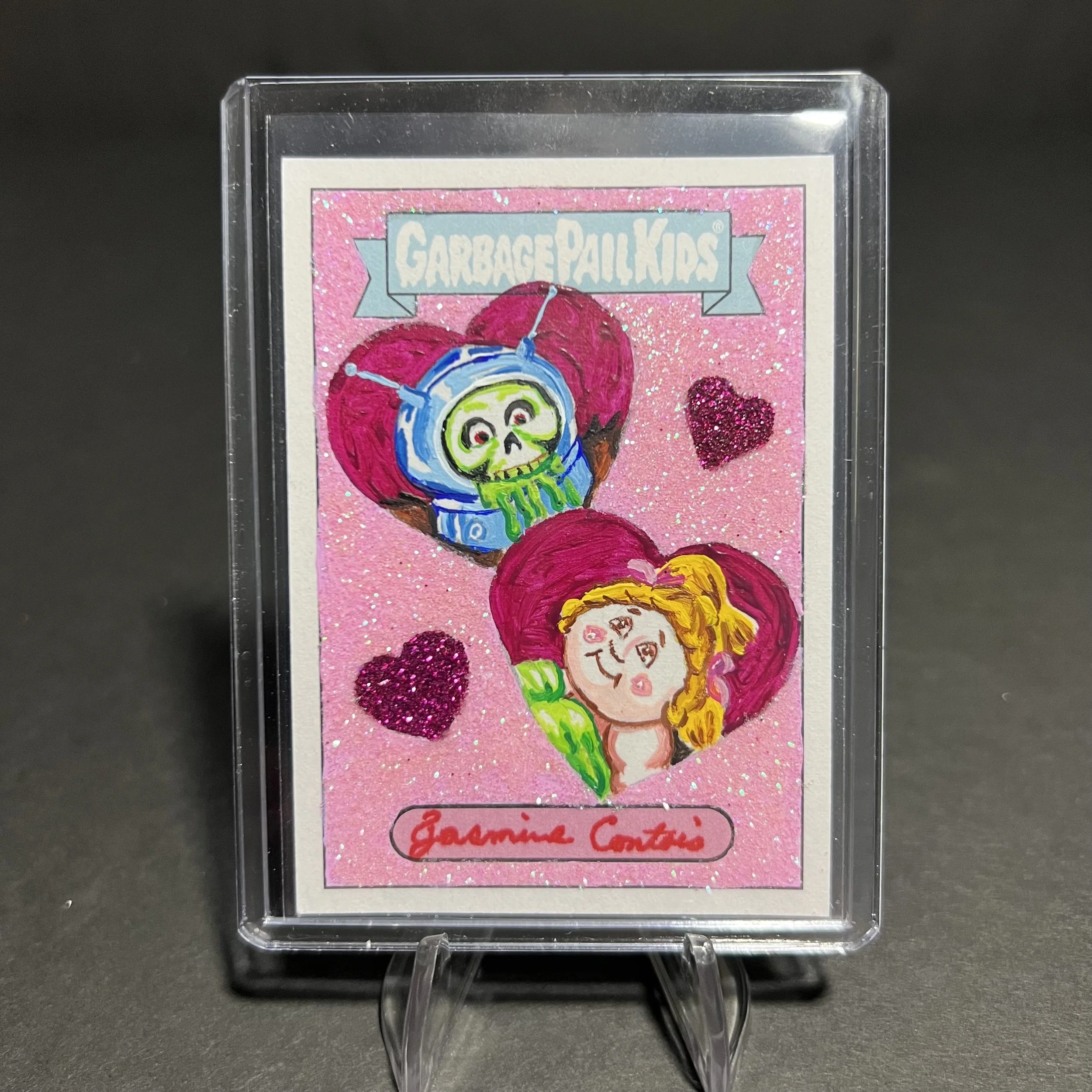 ROB BOT Sketch Card By JASMINE CONTOIS MR & MRS Valentines 2020