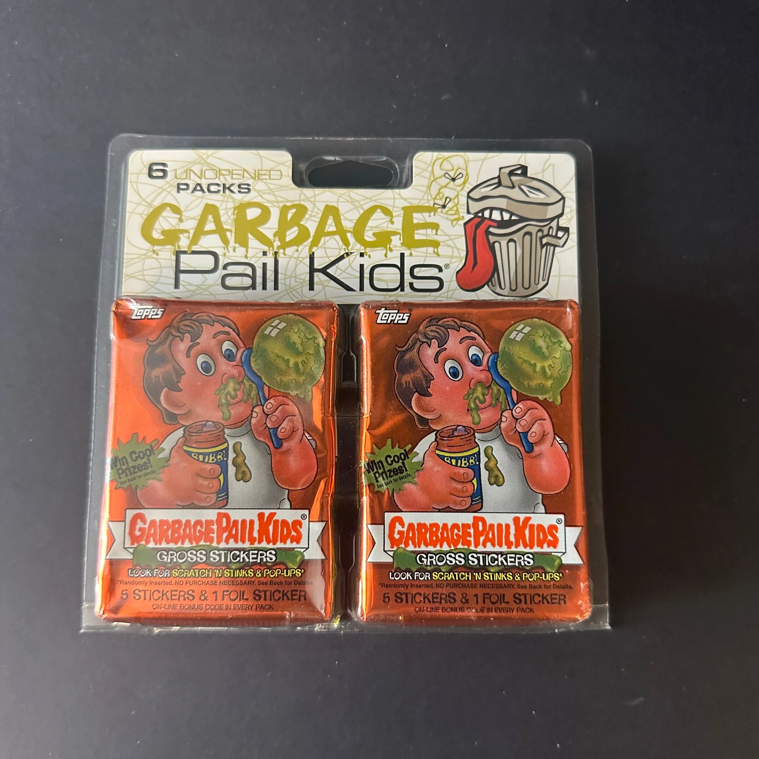 Garbage Pail Kids Legends- 8 Packs All New Series 1, 2, 3