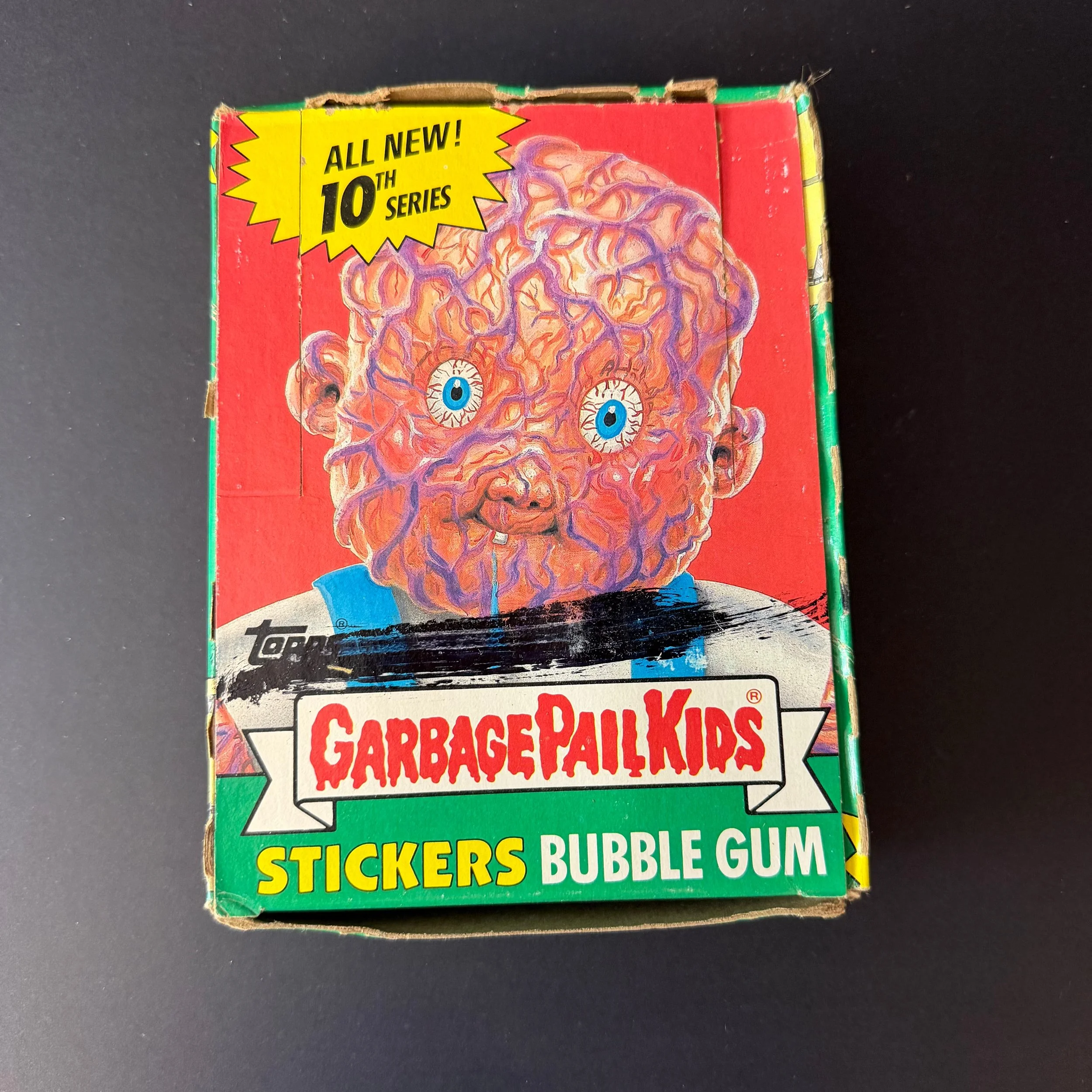 Topps Original Series 10 Box with 48 PKS-with 25 cent (Black Line on Box)