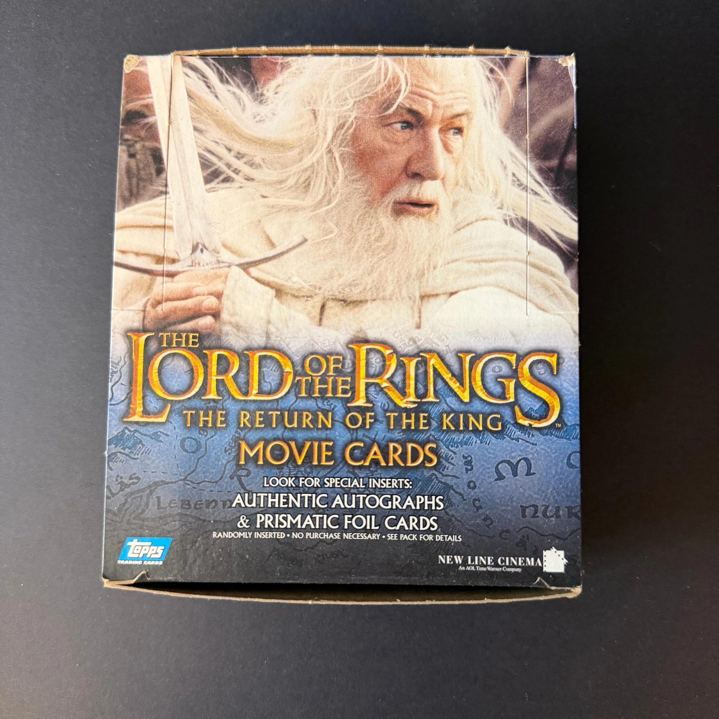 Lord of the Rings Return of the King Moving Trading Cards Hobby Box 2003 Topps