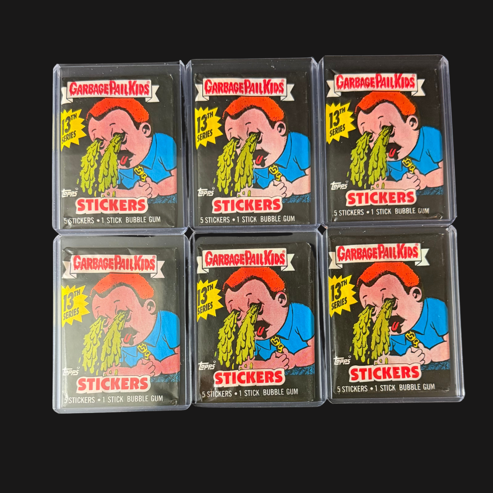 Topps Original Series 13 LOT OF 6 PACKS
