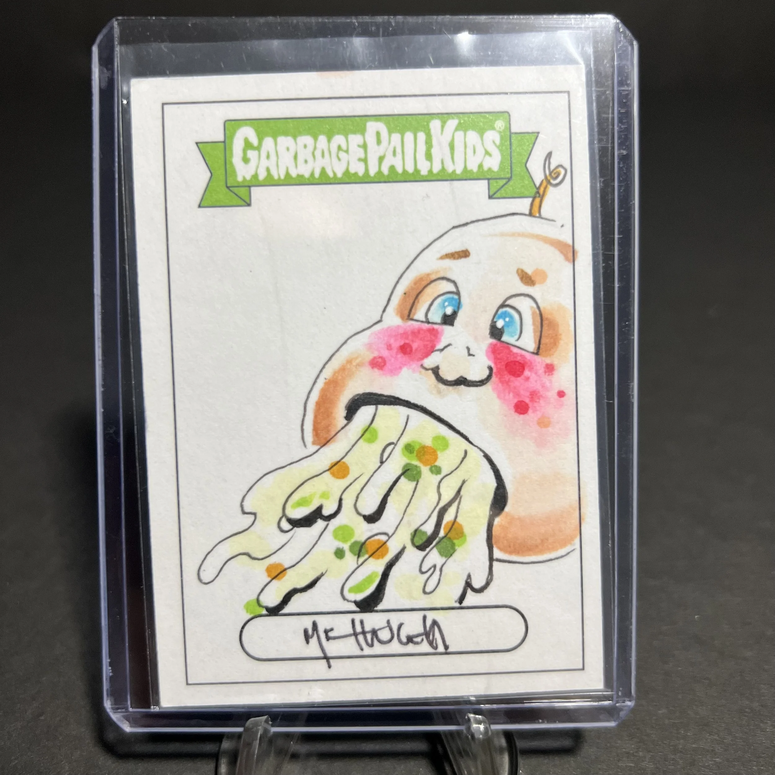 LUKE PUKE SKETCH CARD BY Mike Mchugh 35TH ANNIVERSARY