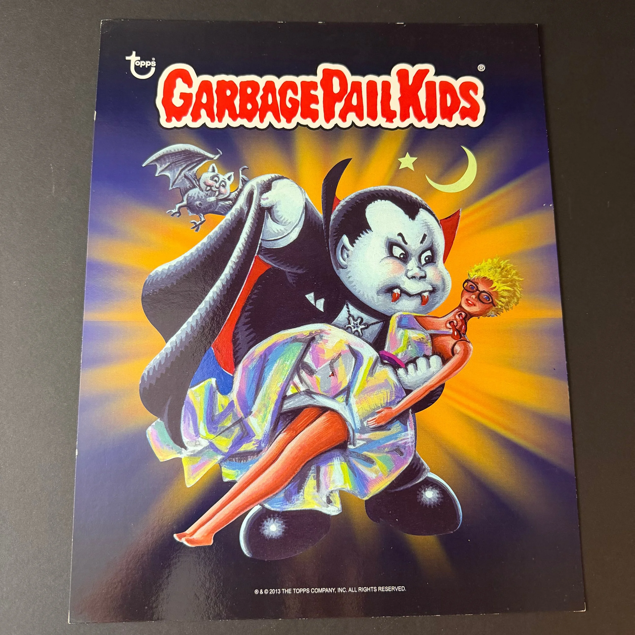 GARBAGE PAIL KIDS NASTY NICK TOPPS POSTER OS1 JOHN POUND 2013