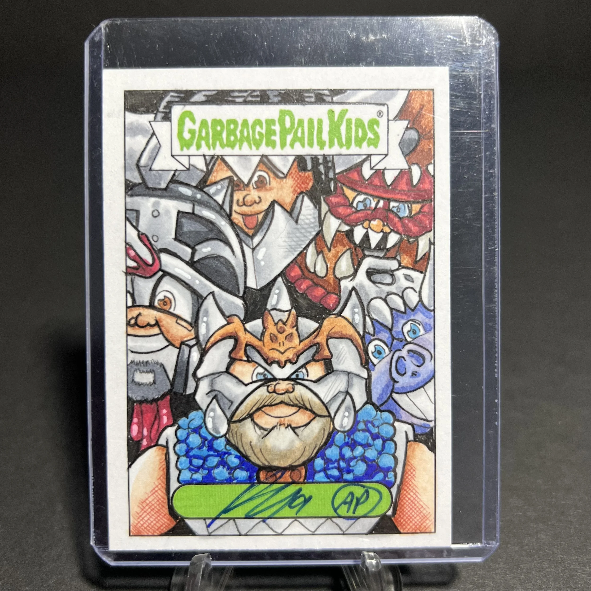 GWAR SKETCH CARD BY PATRICK GILES AP REVENGE OF HORROR-IBLE