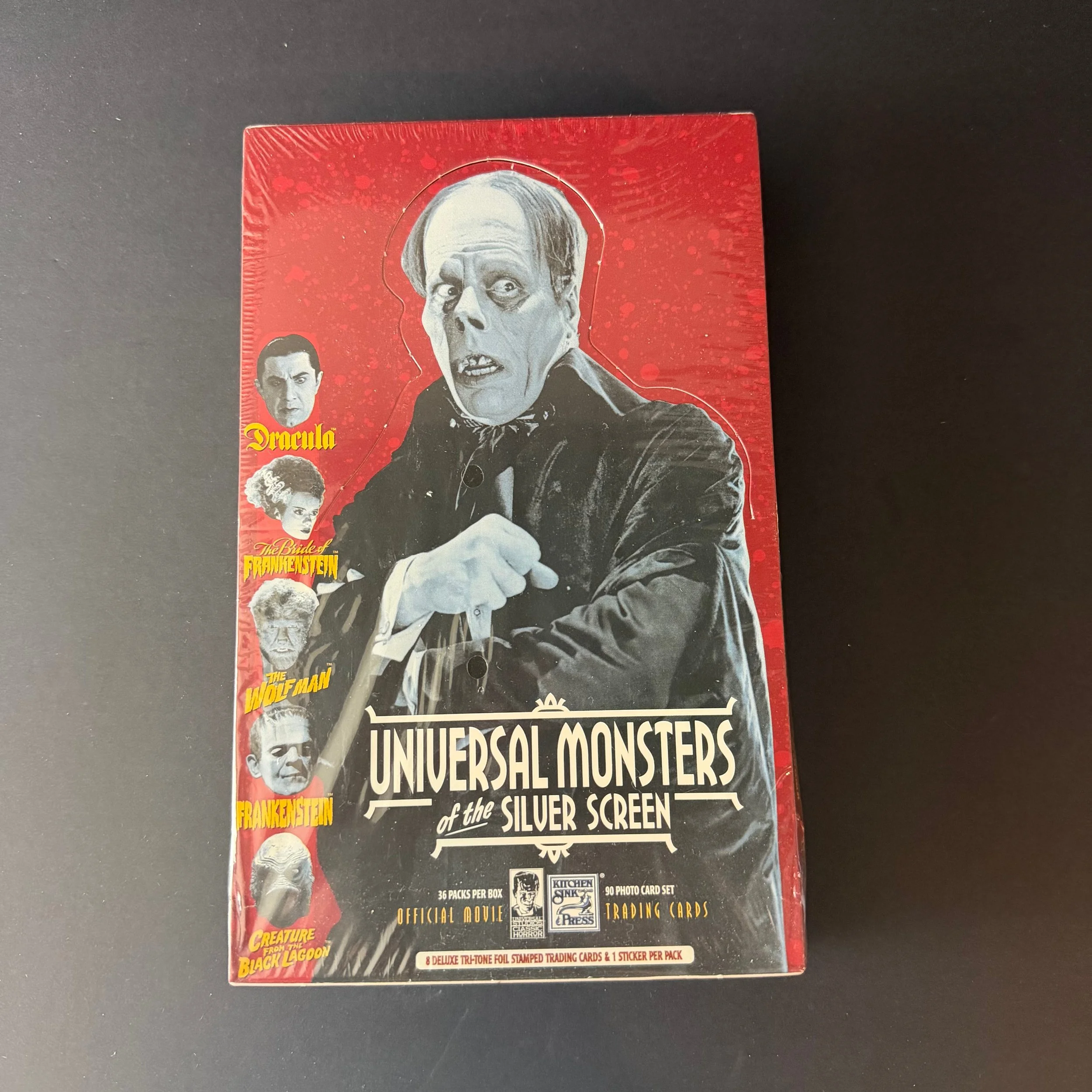 Universal Monsters Trading Cards Box Set 1996 Kitchen Sink Press SEALED