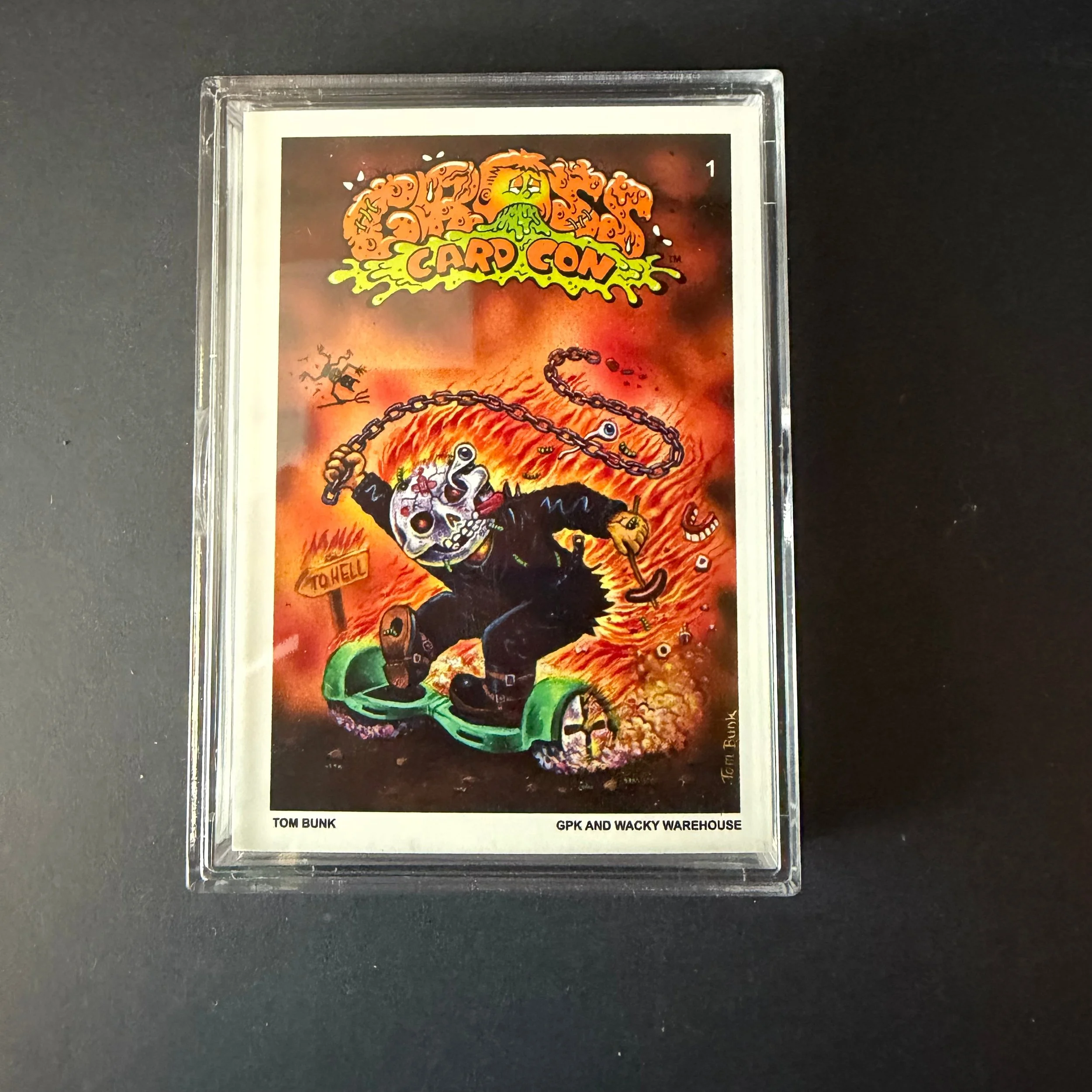 2019 Garbage Pail Kids Gross Card Con Artist Set – 24 Card Set Signed by Artists