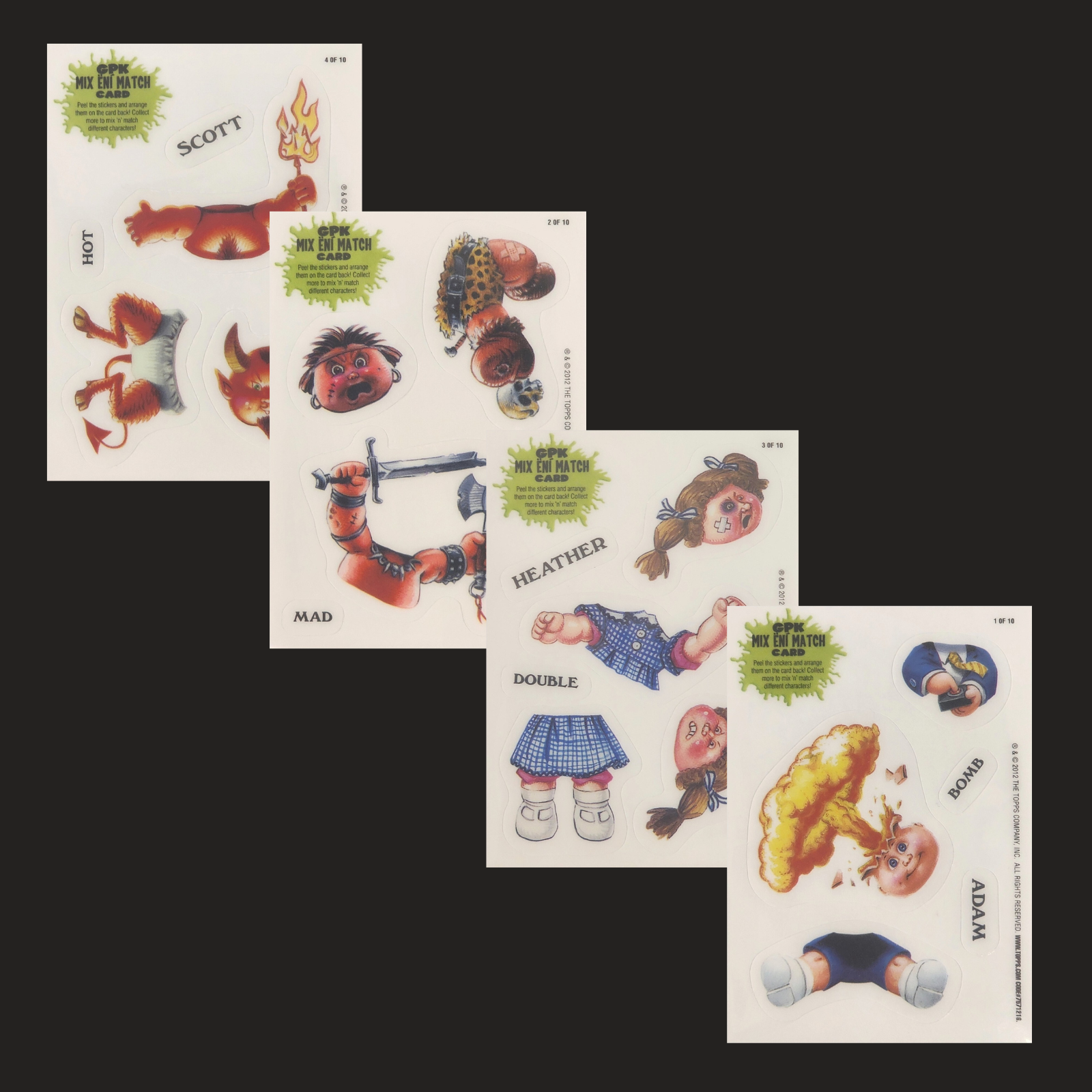 Brand-New Series 1 Mix & Match Singles - Lot of 56