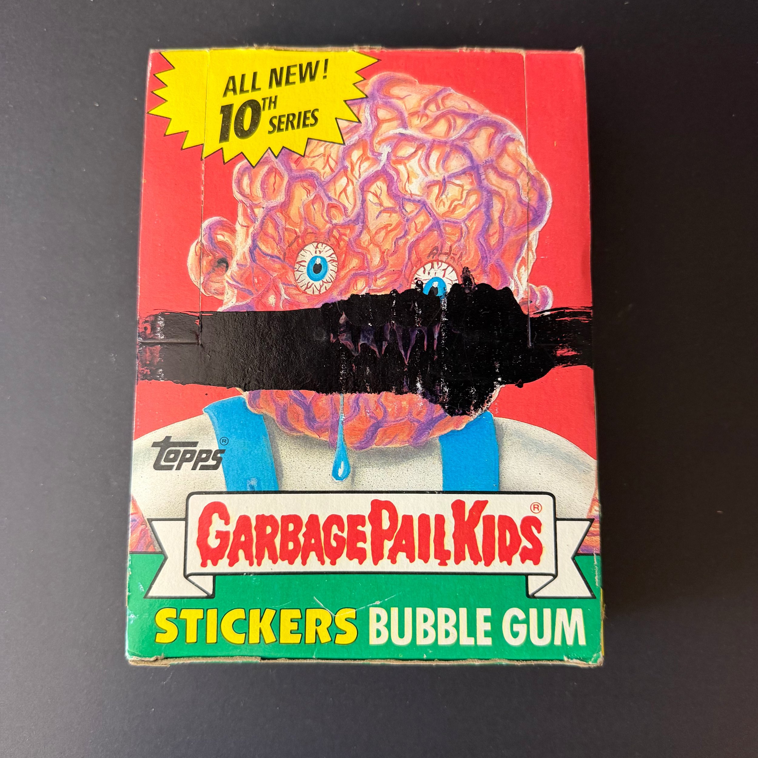 Topps Original Series 10 Box with 48 PKS-with 25 cent (Black Line on Box)