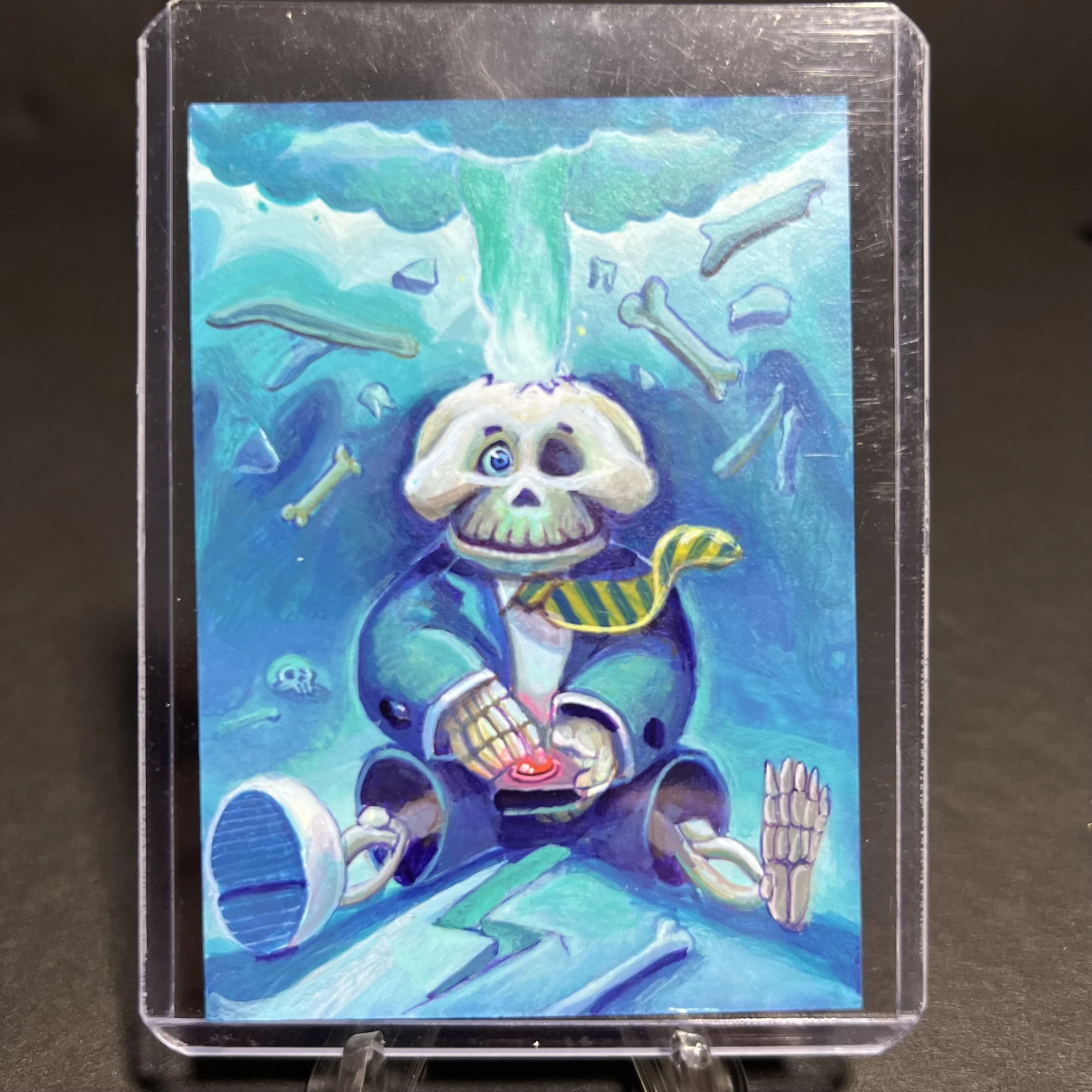 ADAM BOMB SKETCH CARD BY JENYE CHAIMUANG