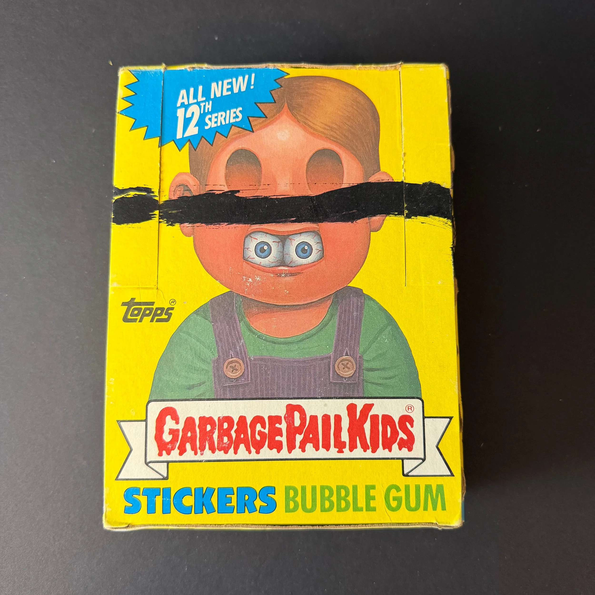 Topps Original Series 12 Box with 48 PKS-with 25 cent (Black Line on box)