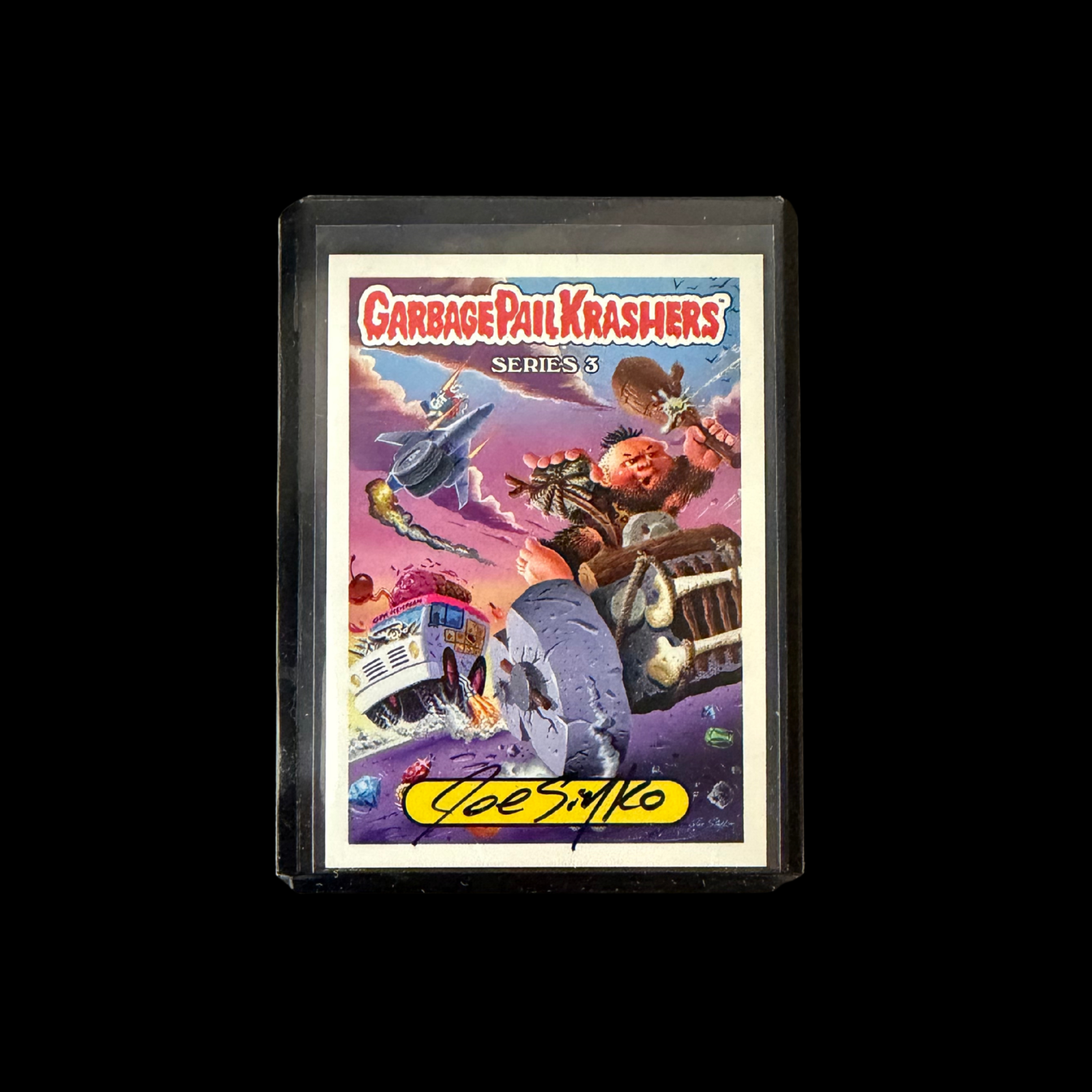 2022 TOPPS GARBAGE PAIL KIDS NYCC KRASHERS SERIES 3 JOE SIMKO AUTO