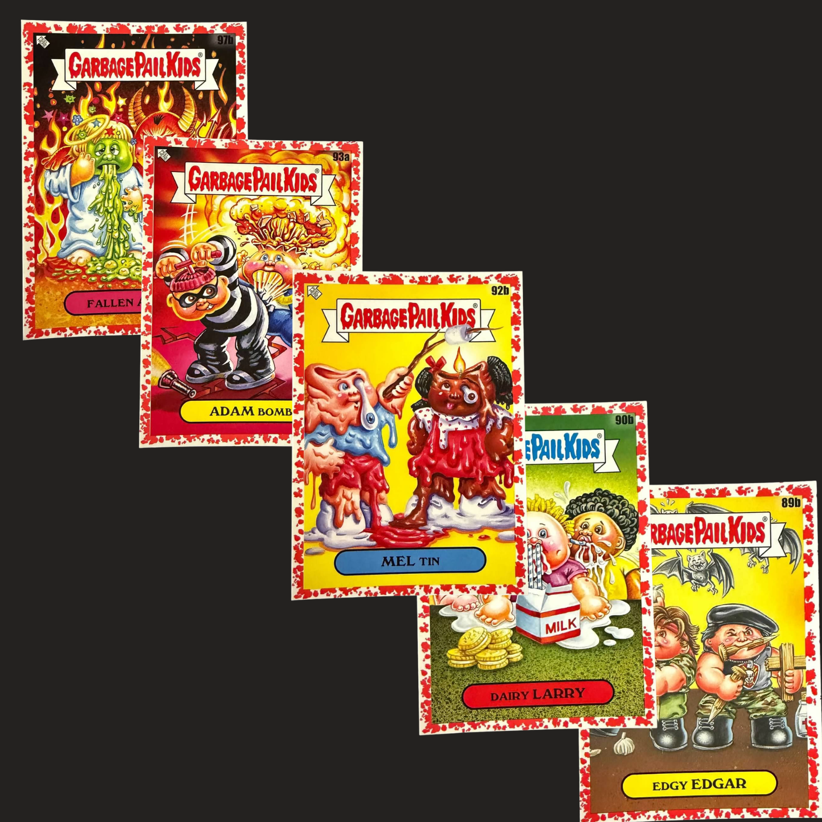 35th Anniversary Red Border Cards - Lot of 124