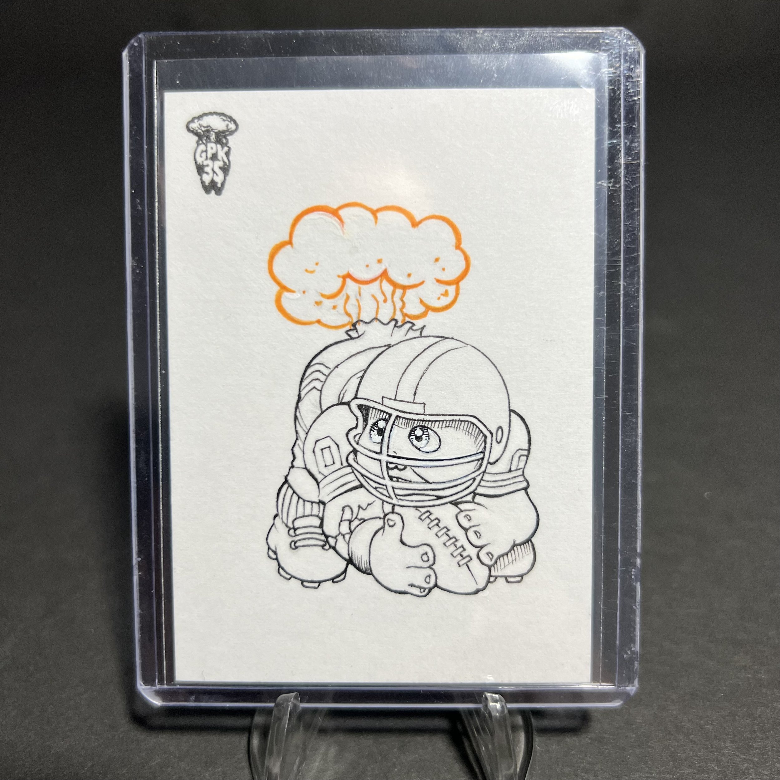 OFFENSIVE OSCAR Sketch Card By Dabila UNTOLD STORIES 2020