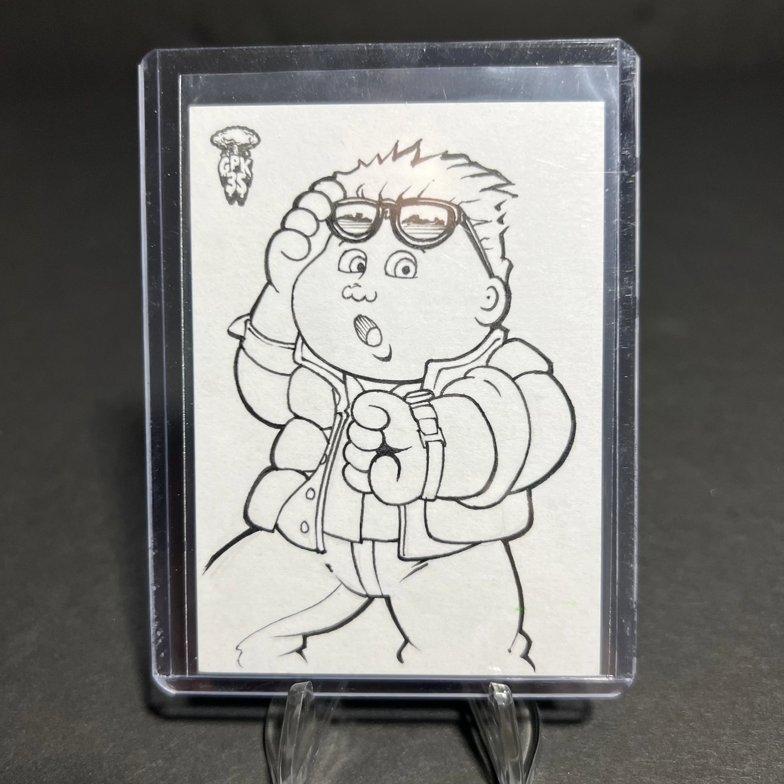 NICK OF TIME Sketch Card By Dabila UNTOLD STORIES 2020
