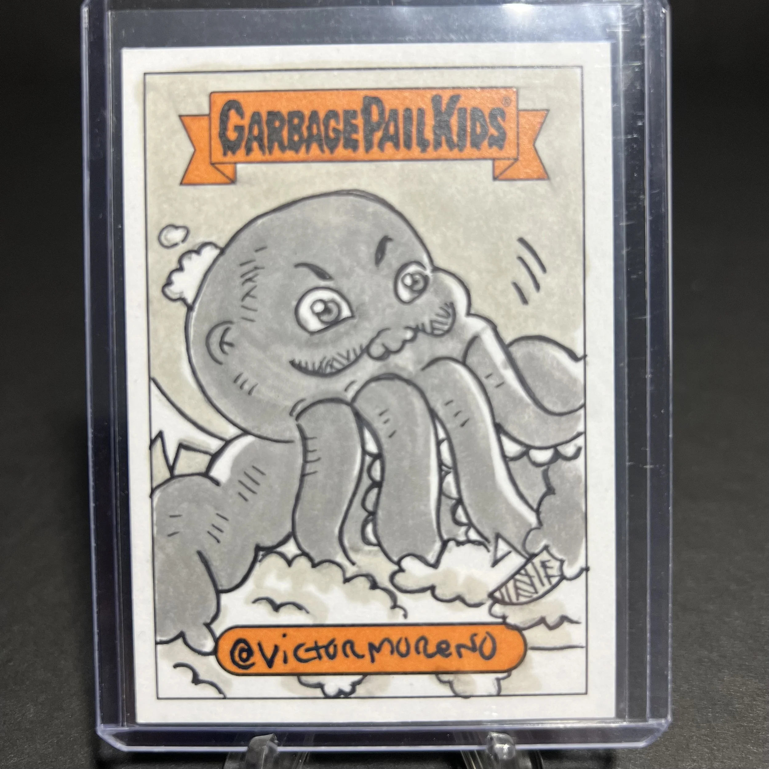 BATH TYMON CARD BY OH THE HORROR-IBLE VICTOR MORENO