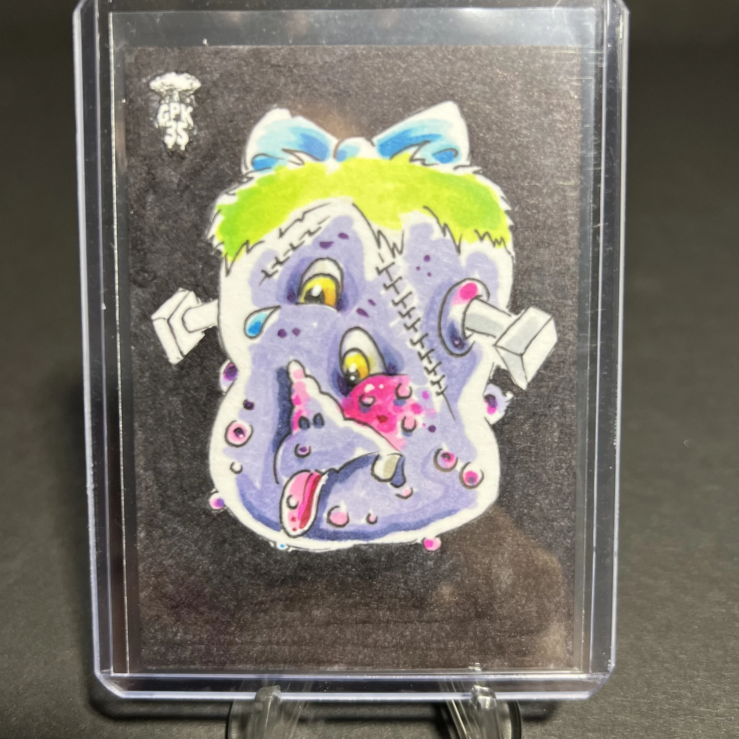 CREEPY CAROL Sketch Card By MIKE MCHUGH UNTOLD STORIES 2020