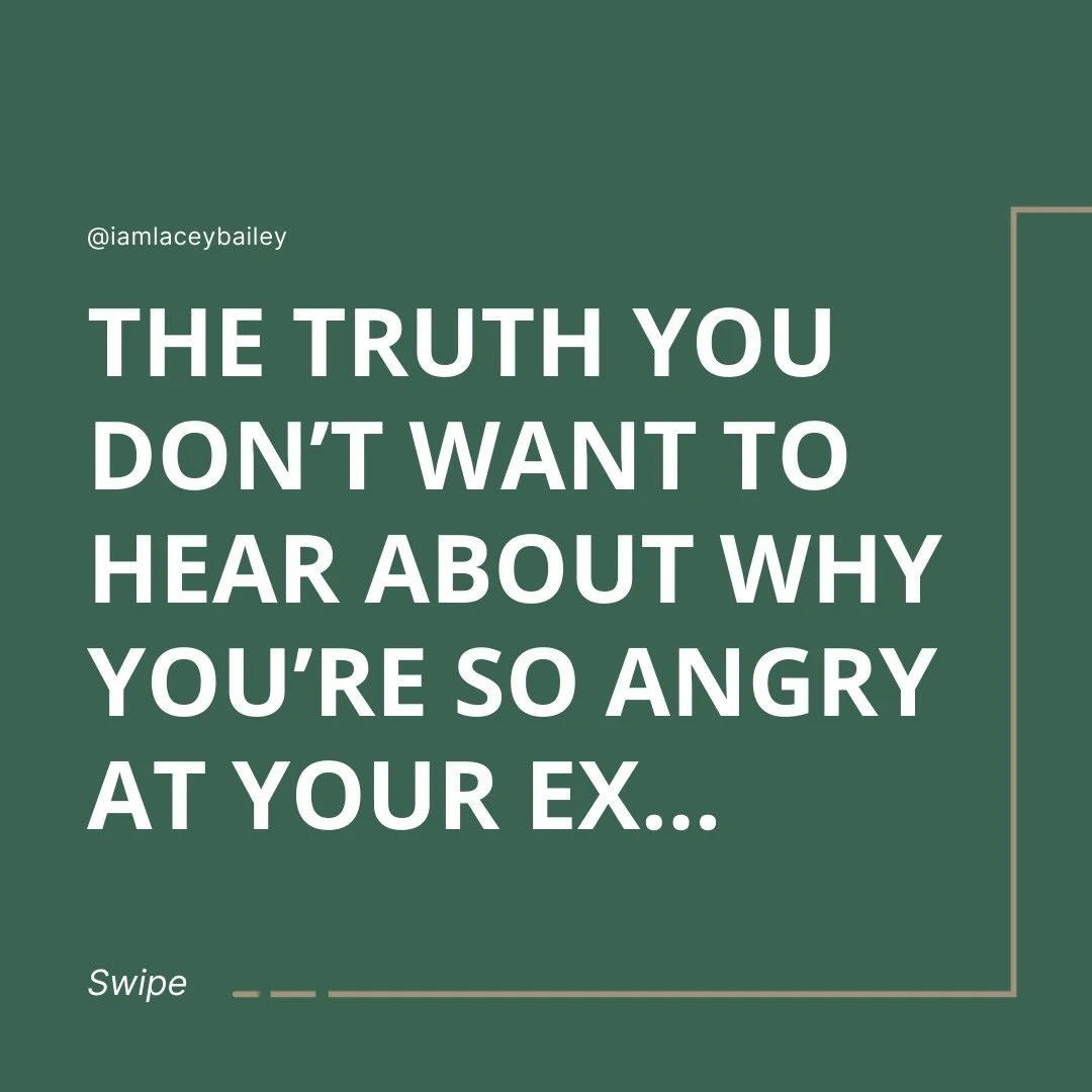You think you&rsquo;re angry at them for what they did&hellip;
But deep down?
Part of that anger is at you.

For abandoning yourself to keep the relationship alive. For silencing your voice just to keep the peace.
For shrinking your needs so you woul