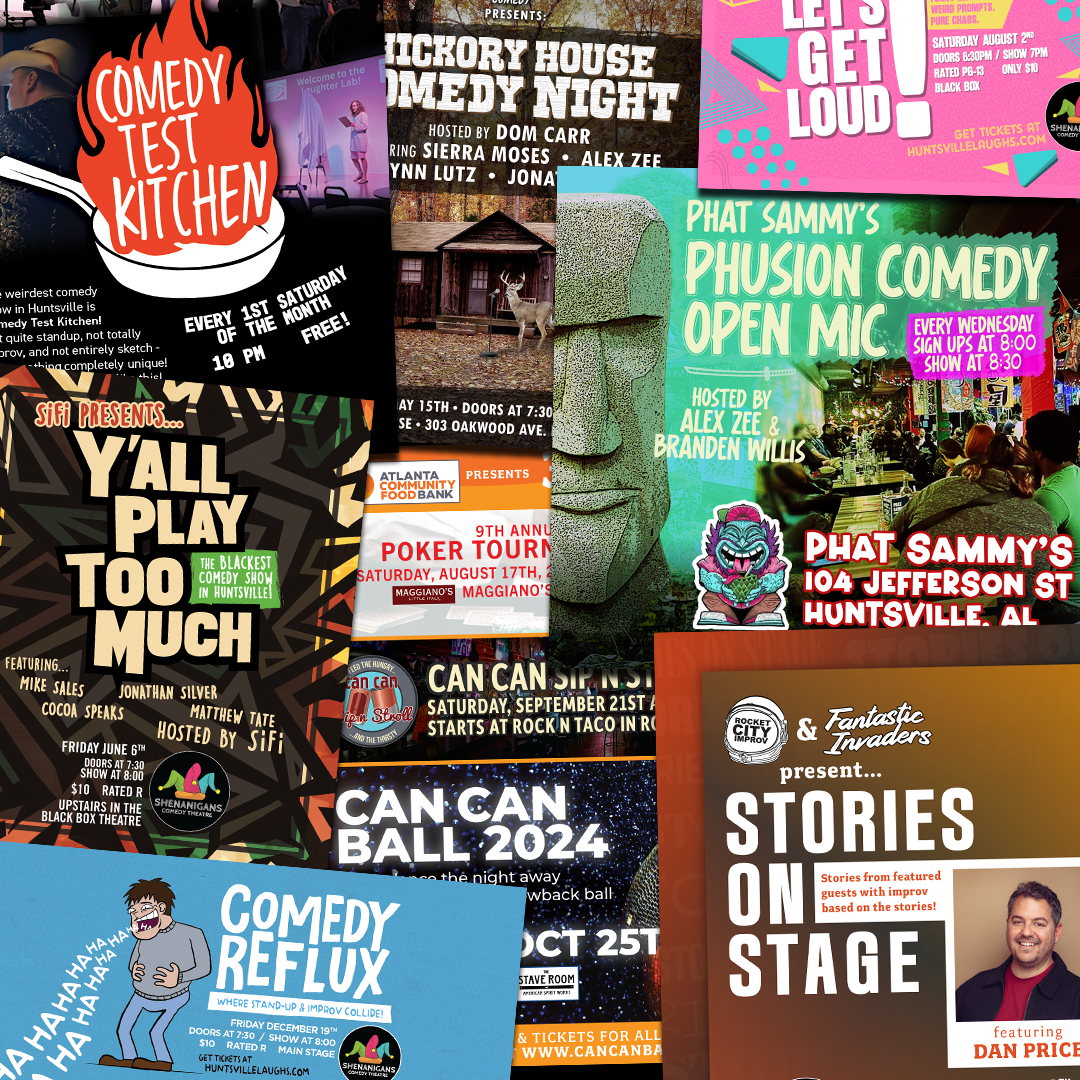 Posters, Social Media graphics, & more