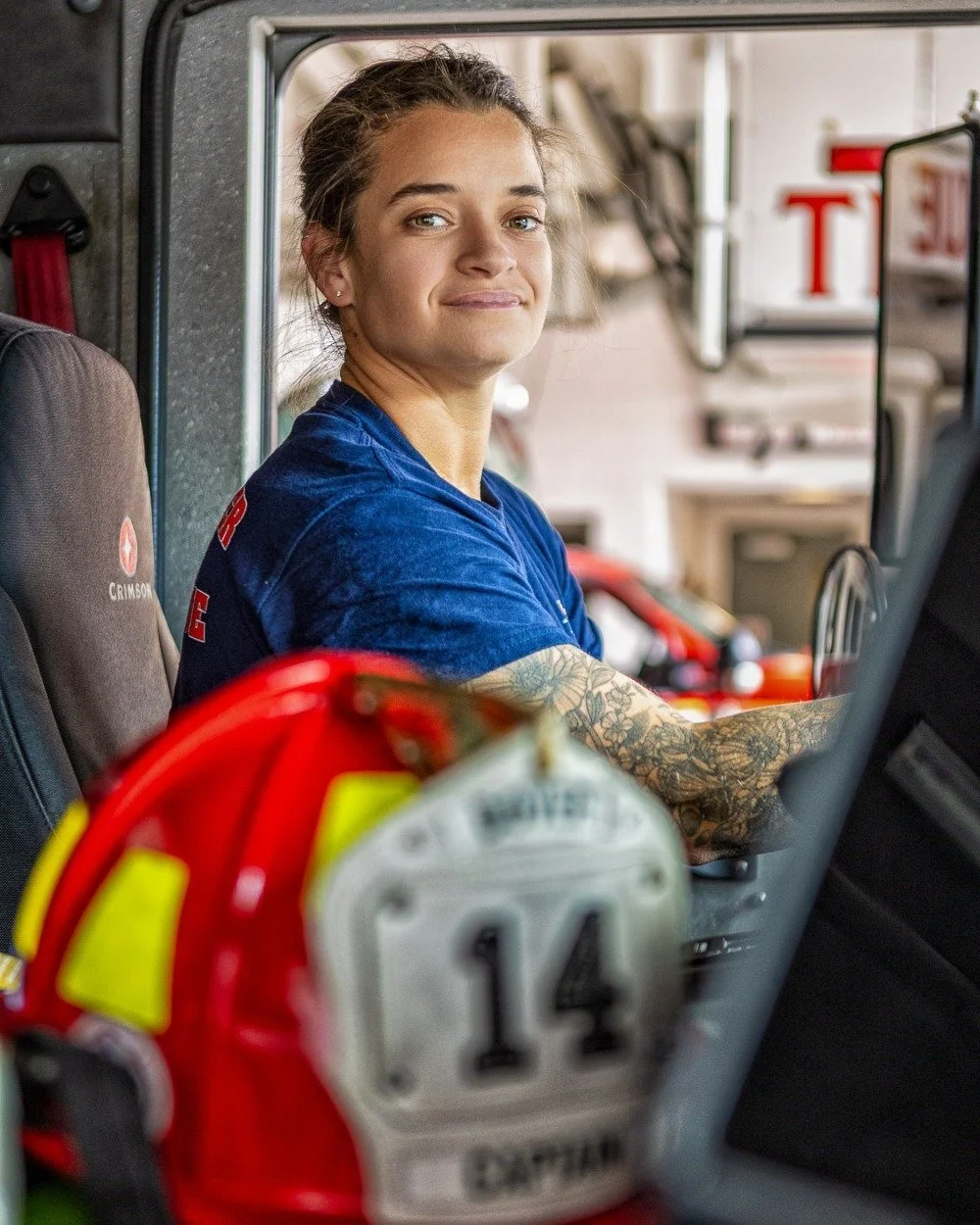 It was an honor photographing Kayla Reno for this month&rsquo;s Portsmouth City Lifestyle.
A firefighter and paramedic with the Dover Fire Department, Kayla brings calm confidence and quiet strength to everything she does. Spending an afternoon with 