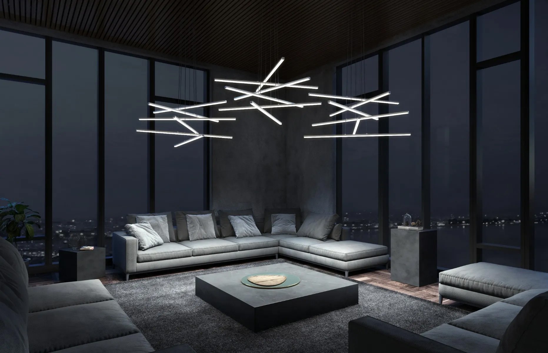 Stix LED Chandelier - 4.jpg