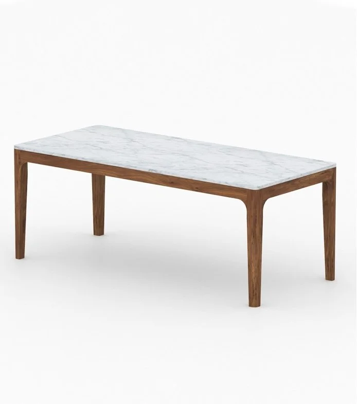 Curve Table - Marble