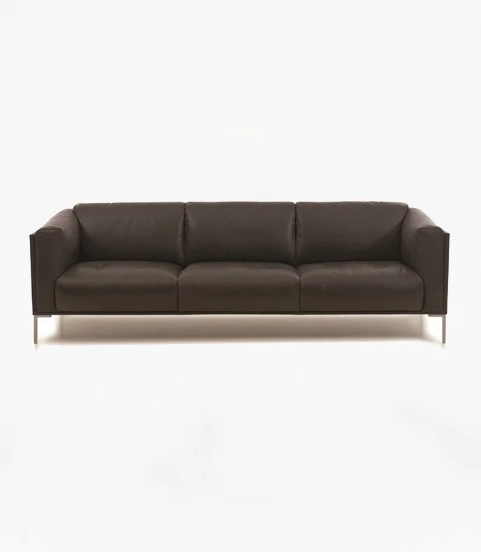 Cozy Leather Sofa