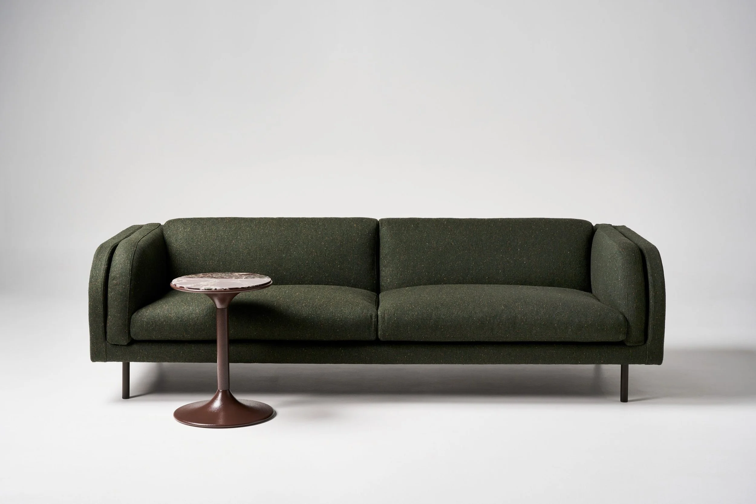 Harvey curved arm sofa