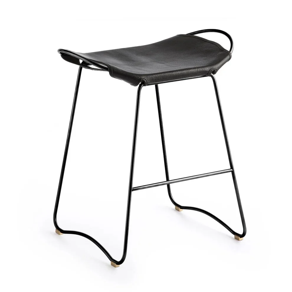 Hug Bar Stool - Handcrafted from Cowhide