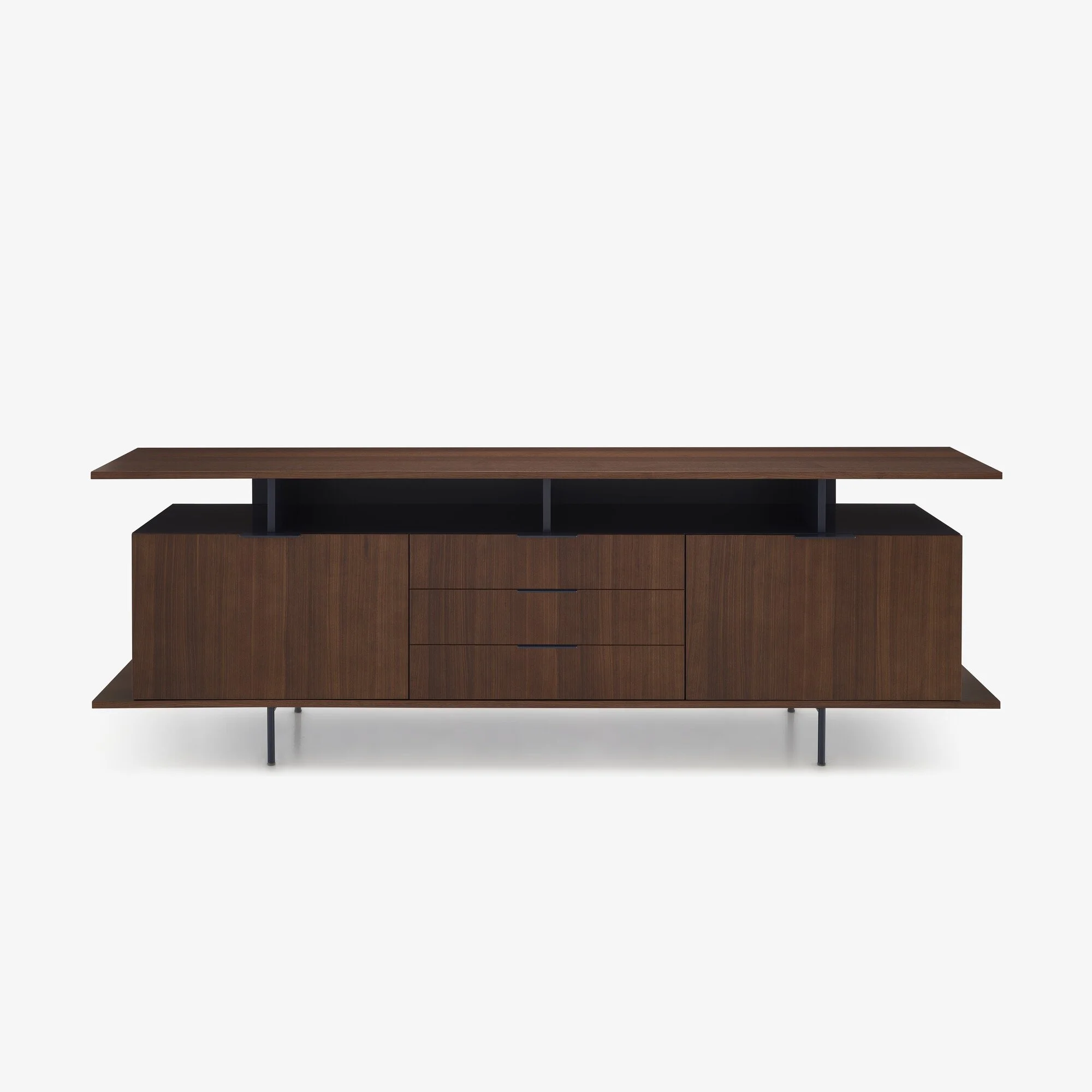 Alando Sideboard 2 flap doors + 3 drawers low feet
