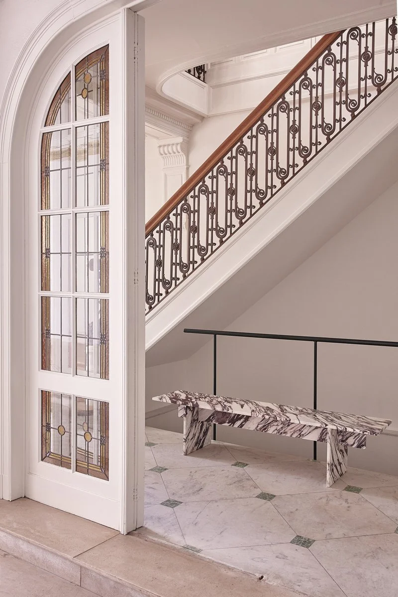 marble bench