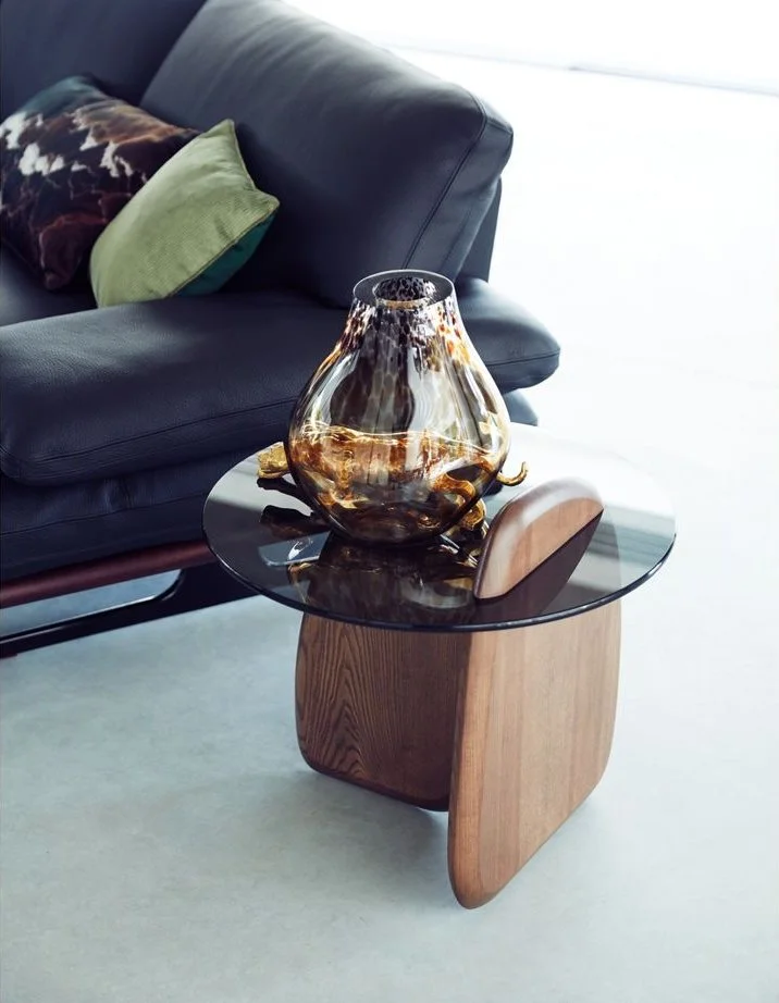 ENVERGURE 5-seat sofa - wood base