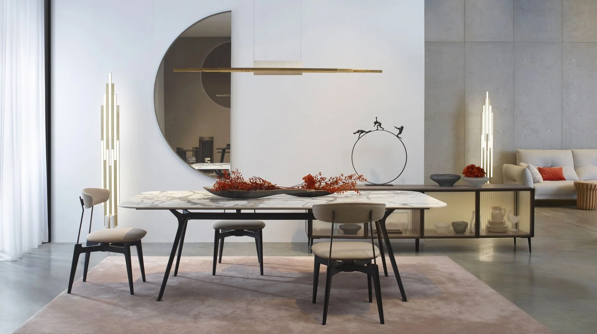 STONEHENGE Rectangular dining table