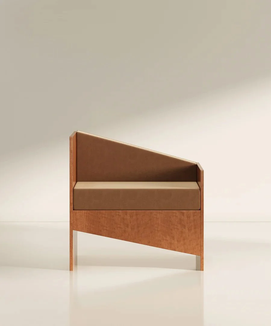 Level Wood Lounge Chair