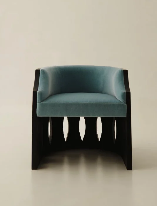 paring club chair