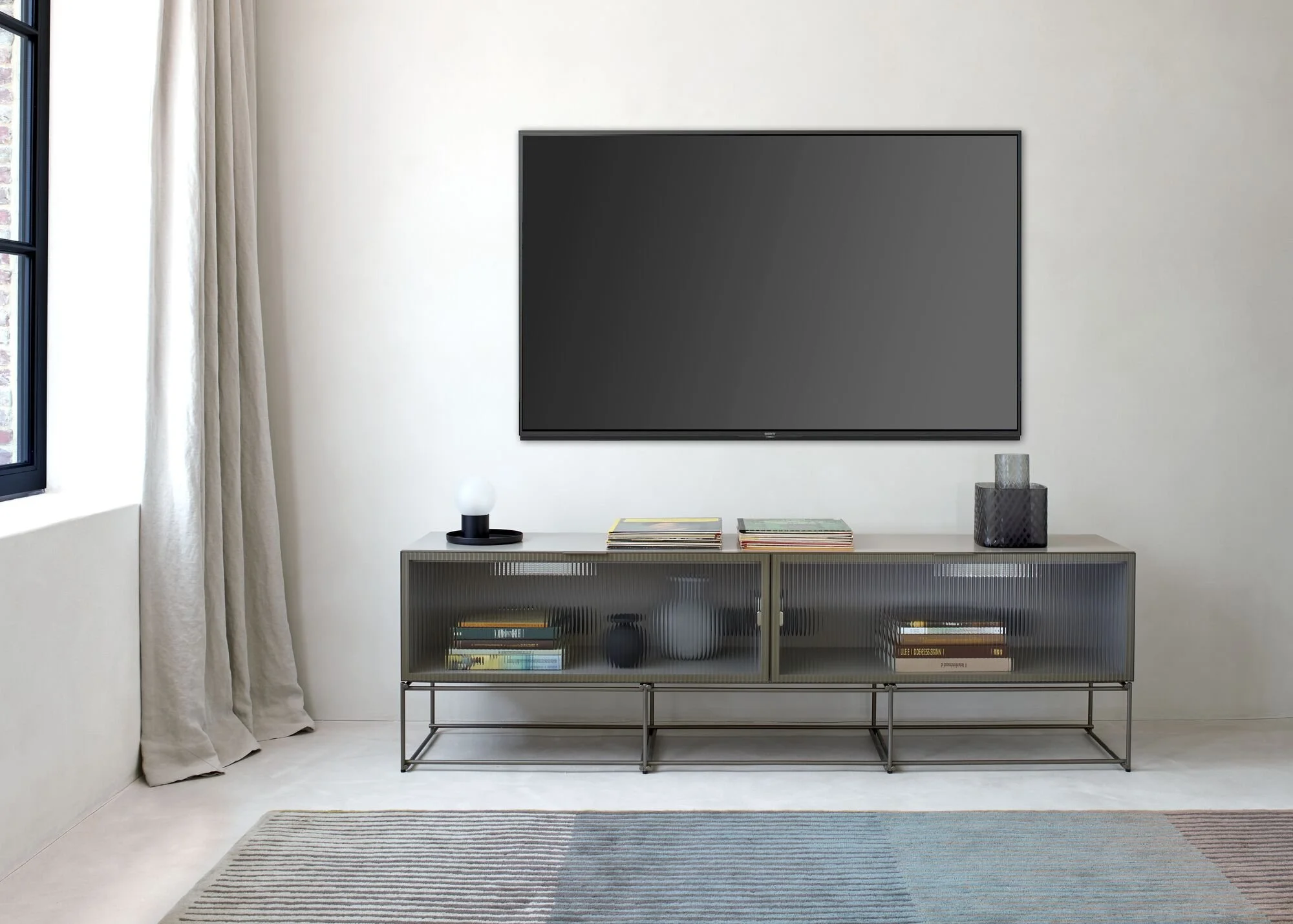 Canaletto vitrine - glass 2-door chest clear glass front k 7 - 6.jpg