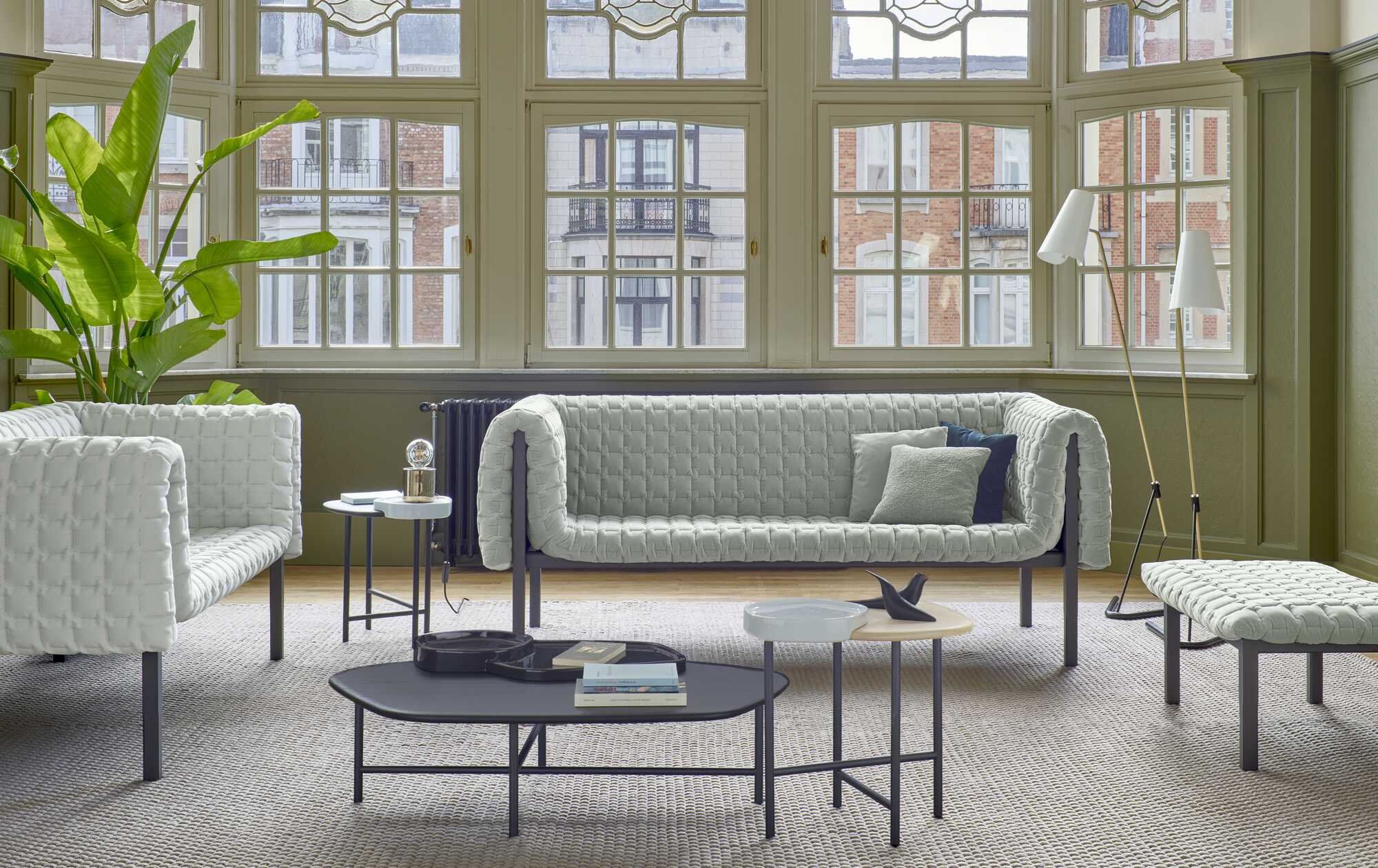 Ruche Sofa low back with 2 lumbar cushions - 4.jpg