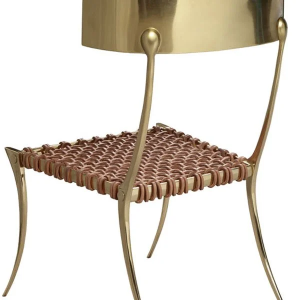 Brass Klismos Chair - 3.jpg