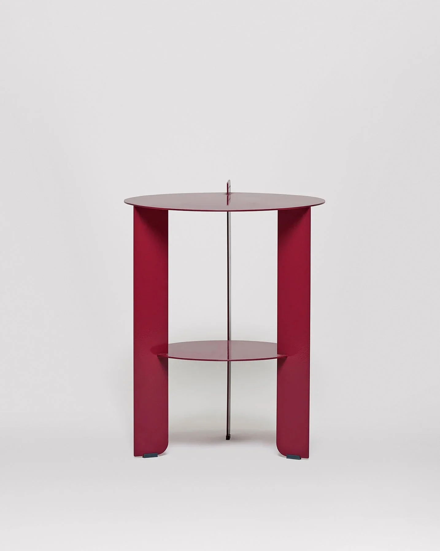 Bellair Side Table in Burgandy - 1.jpg