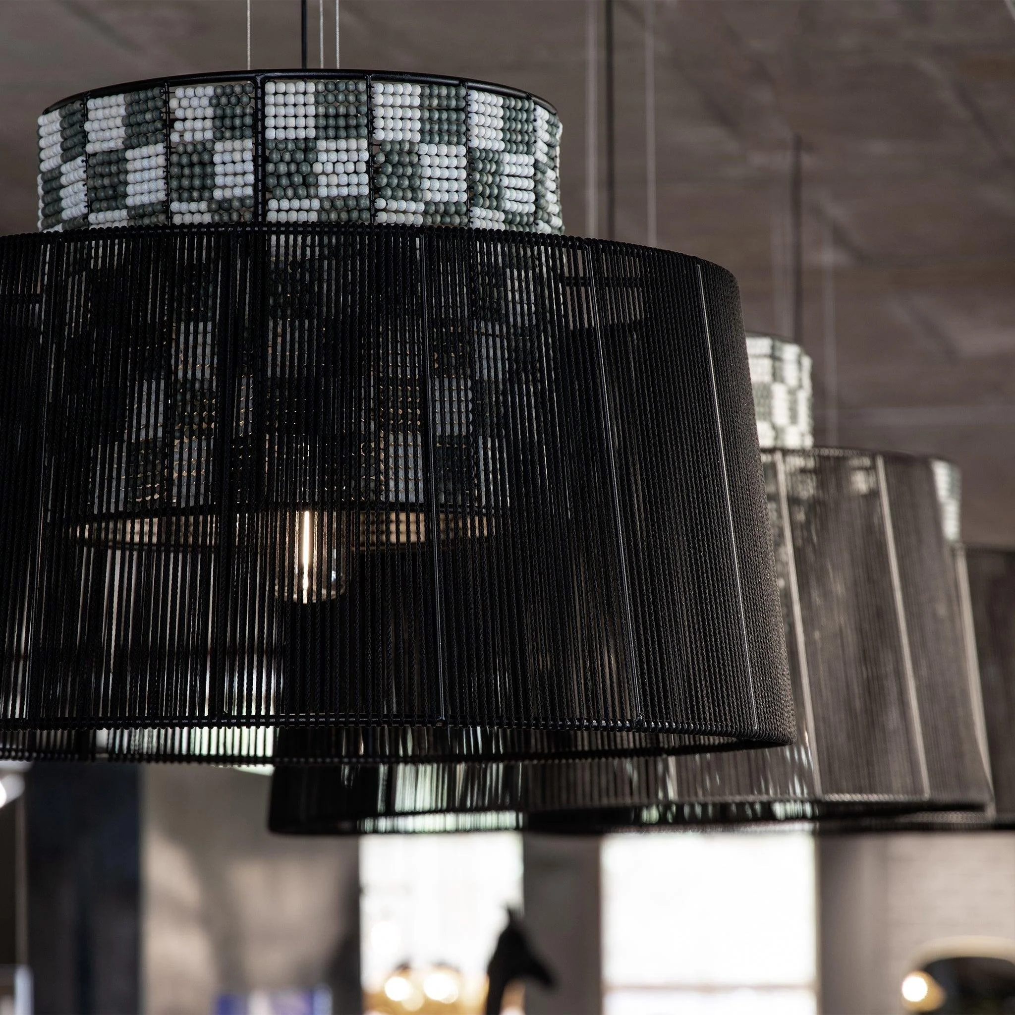 Hoola Black Pendant Light Chandelier - 2.jpg
