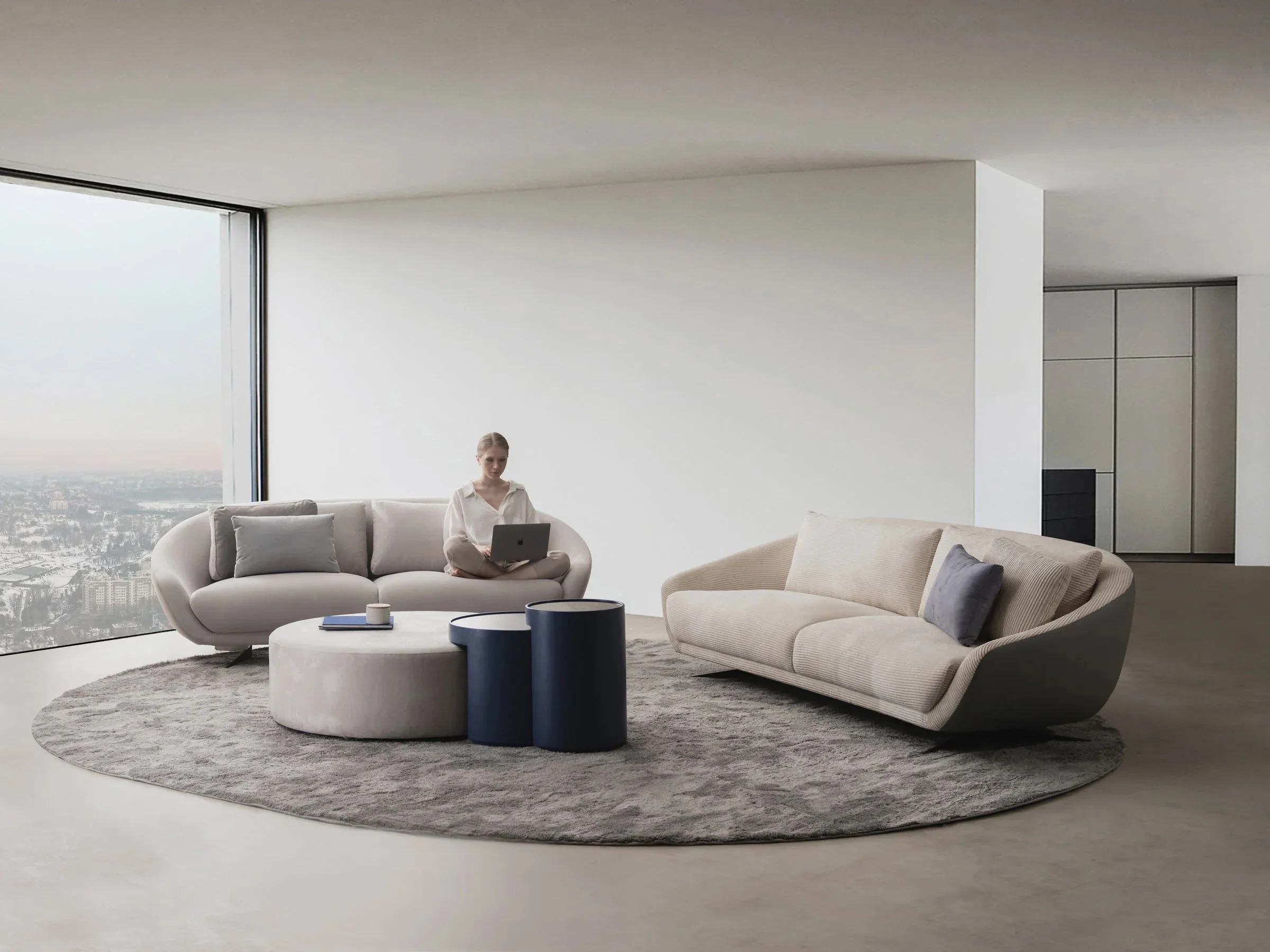 Podia Loveseat Sofa - 4.jpg