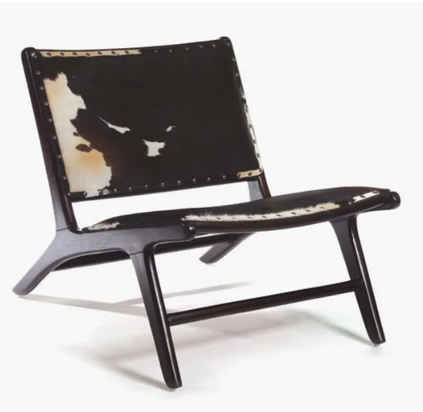 Silje Hide Accent Chair, Black - 1.jpg