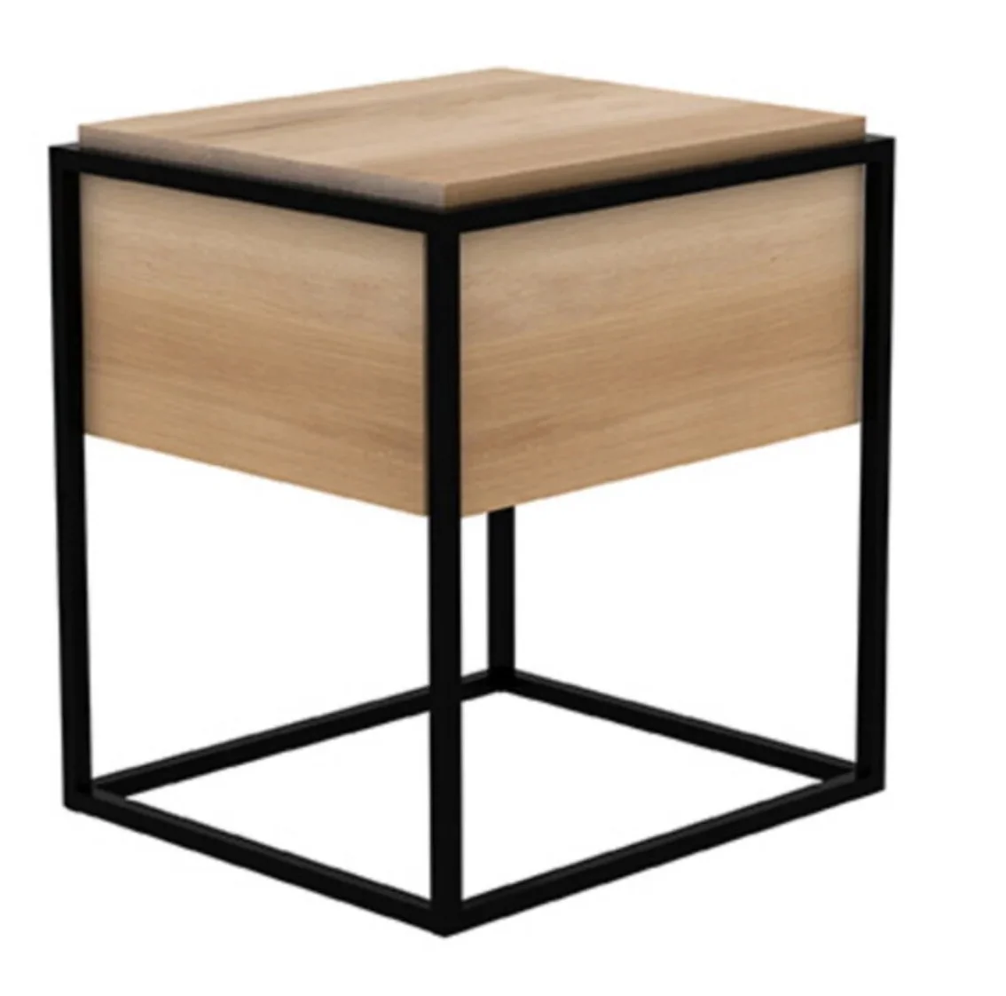 oak monolit bedside table - 1 drawer - 2.jpg