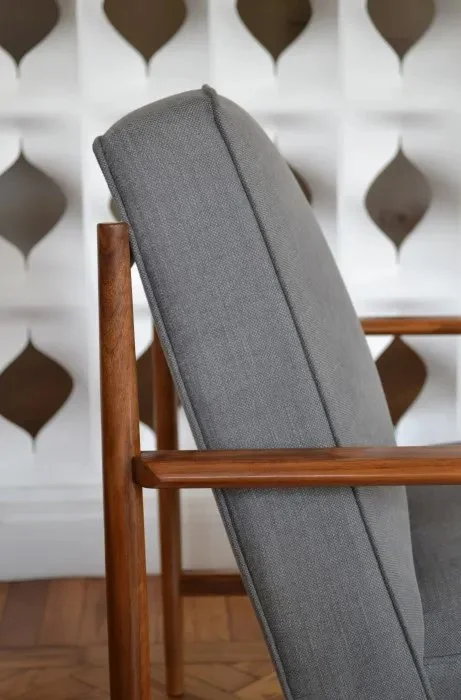 Armchair Gaia | Walnut Velvet : Linnen-Cotton - 1.jpg